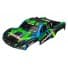 Traxxas Slsh 4x4 Body Green Blue