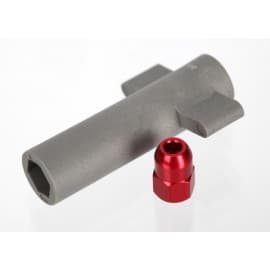 Traxxas Antenna Crimp Nut Red