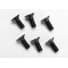Traxxas Screws, 4x10mm countersunk machine (hex drive) (6)