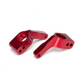 Traxxas Traxxas Aluminum Stub Axle Carriers (Red) (4)