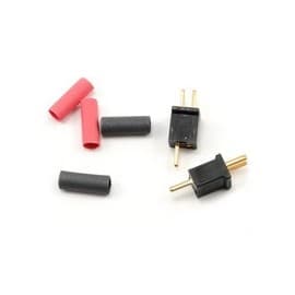 Deans Micro Plug 2B Black Polarized Connector