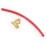 E-flite 3.5mm Gold Bullet Connector Set w/Heatshrink (3 Male/3 Female)