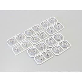 Kyosho Multi Offset Wheel Set II White Rays RE30/20
