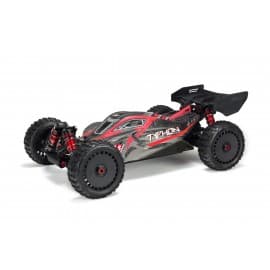 Arrma Body Painted w/Decals Typhon 6S Black/Red