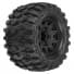Pro-Line Hyrax 2.8" Mounted F/R Tires, Black 6x30: Stampede