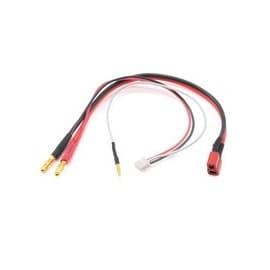 ProTek RC 2S Charge/Balance Adapter (Ultra Plug to 4mm Bullet Connector)