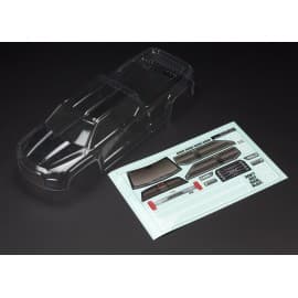 BIG ROCK CREW CAB 4X4 CLEAR BODY (w/ DECALS)