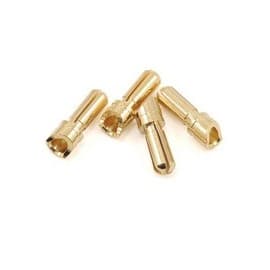 ProTek RC 3.5mm "Super Bullet" Gold Connectors (4 Male)