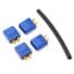 ProTek RC 3.5mm "TruCurrent" XT60 Polarized Device Connectors (4 Male)