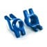 Traxxas Carriers, stub axle (blue-anodized 6061-T6 aluminum) (rear) (2)