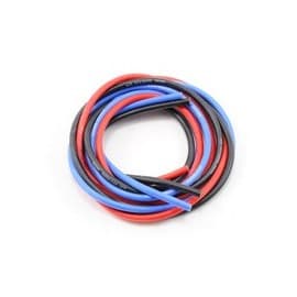Novak 12awg Silicone Super-Flex Power Wire Set (Black/Red/Blue) (3')