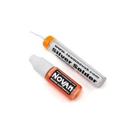 Novak Lead-Free Silver Solder & Pro Solder Flux Combo