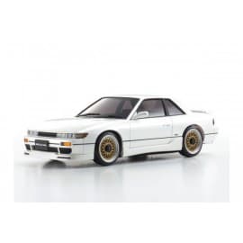 Kyosho ASC Nissan Silvia S13 With Aero Kit White