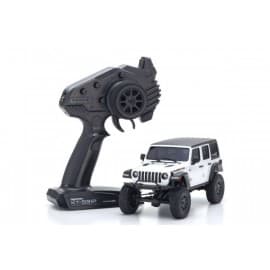 Kyosho MX-01 Mini-Z 4X4 Readyset w/Jeep Wrangler Body White