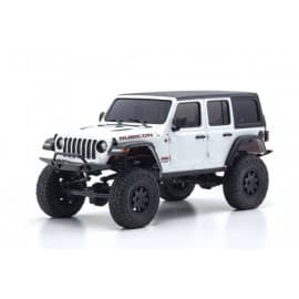 Kyosho MX-01 Mini-Z 4X4 Readyset w/Jeep Wrangler Body White