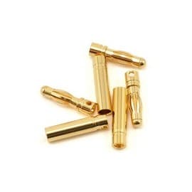 Venom Power 4mm/12awg Micro Bullet Plug (3 Male/3 Female)