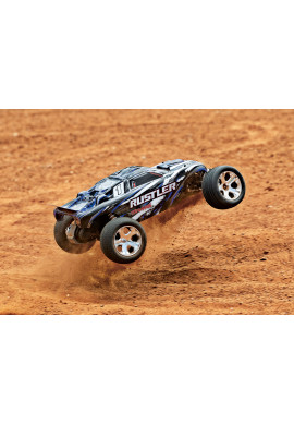 Traxxas Rustler 2wd NO BATTERY/Charger (Blue)