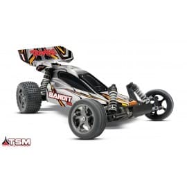 Traxxas Bandit 2WD VXL 1/10th Buggy with TSM Silver