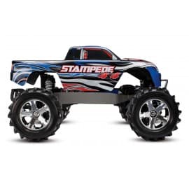 Traxxas Stampede 4x4 1/10 Scale 4WD Monster Truck Blue Traxxas - 1