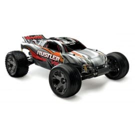Traxxas Rustler VXL 1/10 Scale 2WD Stadium Truck Silver