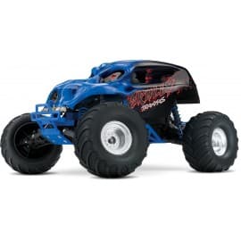 Traxxas Skully 1/10 Scale 2WD Monster Truck Blue