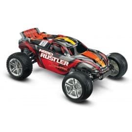Traxxas Nitro Rustler 1/10 Scale 2WD Stadium Truck Red