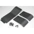 T MAXX 3 PC SKIDPLATE SET BLK