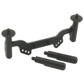 RPM Adjustable Front Body Mounts Traxxas Slash 2wd, Nitro Slash, e-Rustler & Nitro Rustler