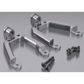 Alum Fr Shock Tower SCX10 Gun Metal(