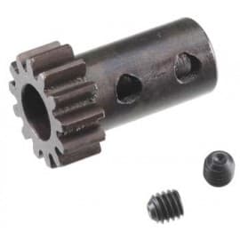 Long Shank Pinion 13T (Mod 1, 5mm Bore Hard)