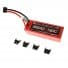 LiPo 4S 14.8V 3500mAh 40C Hardcase Univ Plug Sys