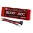 LiPo 2S 2P 7.4V 5000mAh 60C Hardcase ROAR Univ