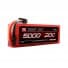LiPo 2S 7.4V 5000mAh 20C Uni Plug System