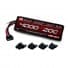 LiPo 3S 11.1V 4000mAh 20C Uni Plug System