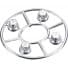hub cover satin chrome 4pcs