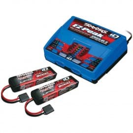 Traxxas EZ-Peak Dual Multi-Chemistry Battery Charger w/Two "Power Cell" Batteries