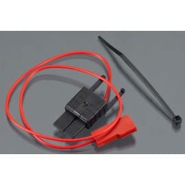 Telemetry connector power tab