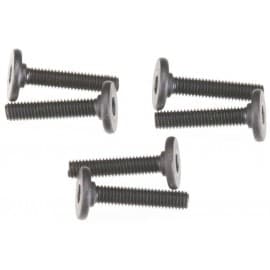 Screws 3x15mm flathead machine hex