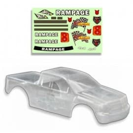 1/5 Truck Body, Clear