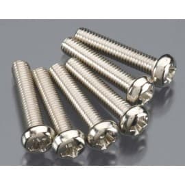 Traxxas Round Head Screw 3x15mm (6)