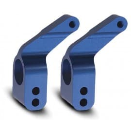 Traxxas Aluminum Rear Stub Axle Housing Blue Rustler