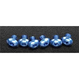 ALUM 4 X 4 BUTTON-HEAD MACHINE SCREW (6)