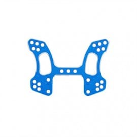 Machined aluminum front shock tower (blue)