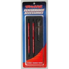 Traxxas Lightweight Aluminum Turnbuckle Red Revo (2)