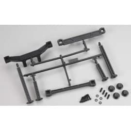 Extended Front/Rear Body Mounts Slash 2WD