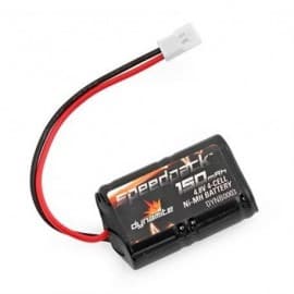 Dynamite 4.8V NiMH 150mAh Battery Flat 4C Micros