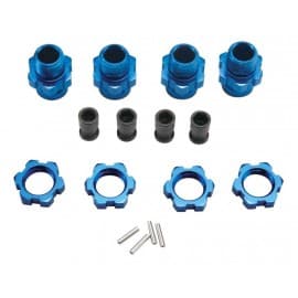 17mm wheel hubs blue