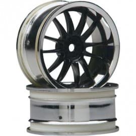 Work XSA Whl 26mm Chrm/Blck 3mm Offset (2)