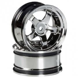 HPI Racing Work Meister S1 Wheel 26mm Chrom 3mm Offset (2)