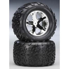 Traxxas Talon 2.8" Rear Tires On All-Star Stampede (2)